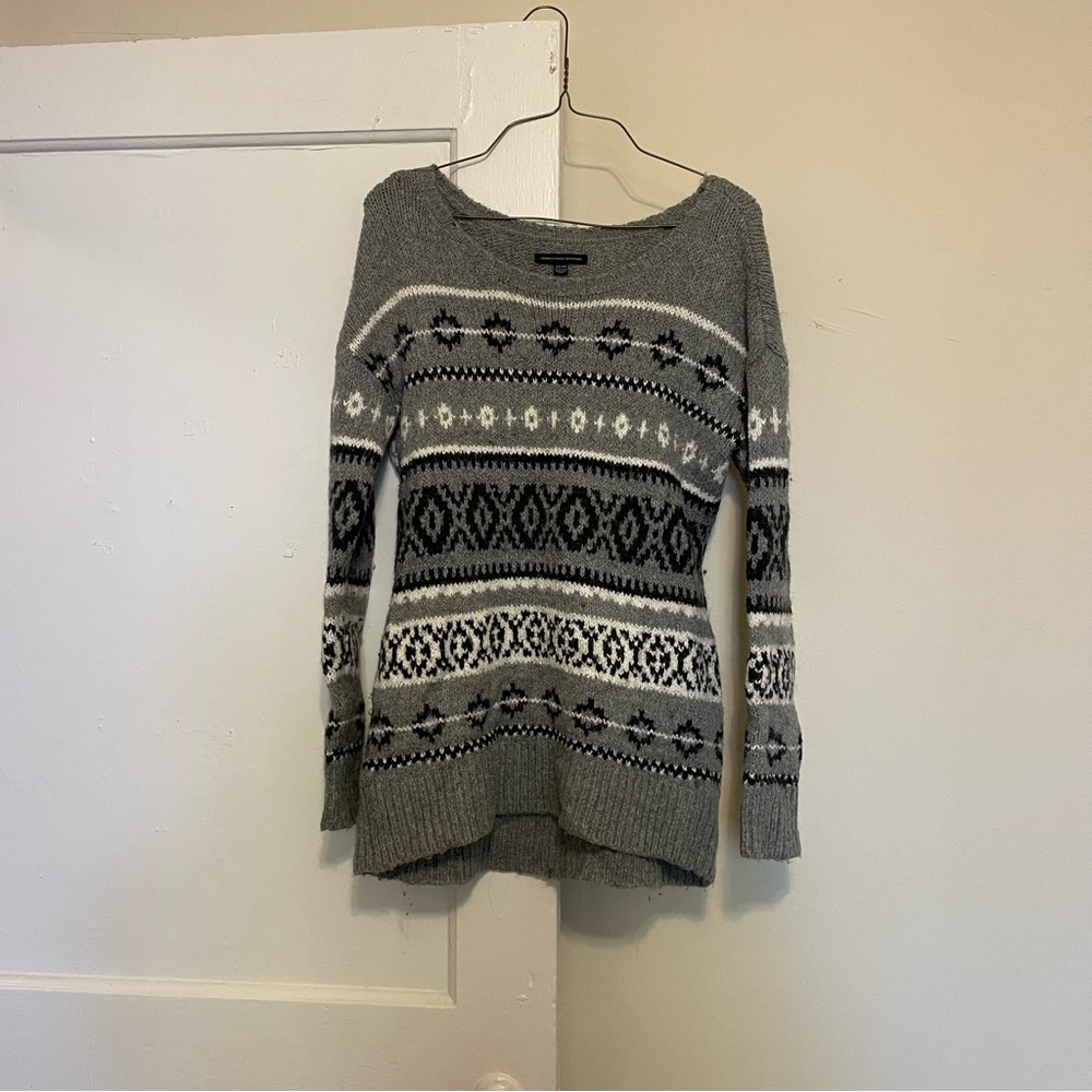 Long patterned sweater from American Eagle